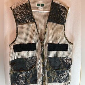 Vtg Game Hunter Mens Size XL/XXL 46-50 Camo Mesh Hunting Vest Bird Duck Hunting